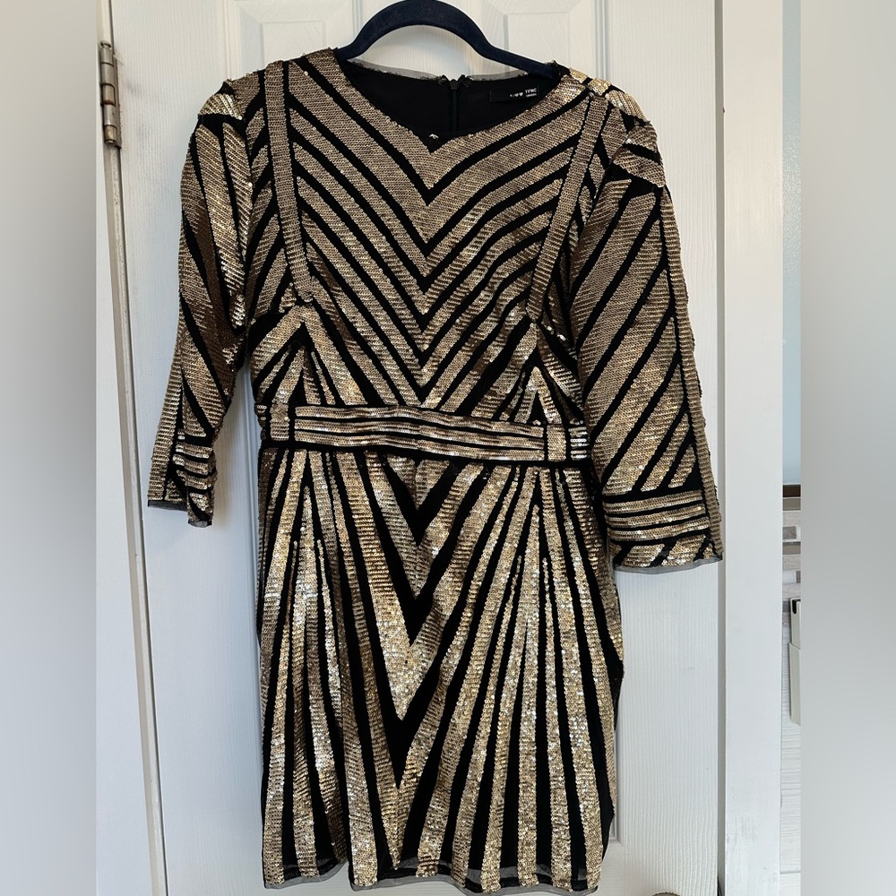 ASOS TFNC London Sequin Dress Sheath Bodycon NWT